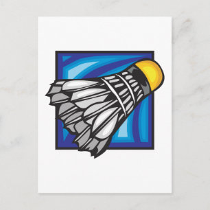 Cartão Postal Badminton