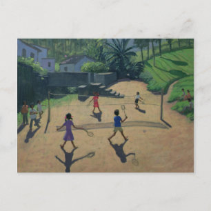 Cartão Postal Badminton Coonoor India