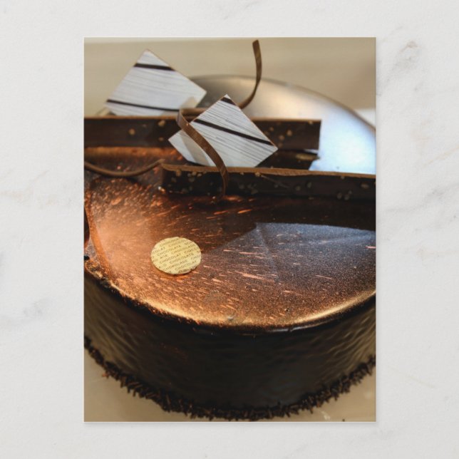 Cartão Postal Bagaço de chocolate (Frente)