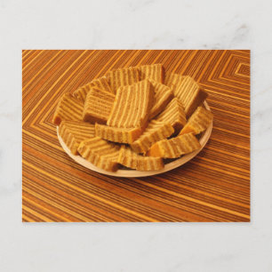 Cartão Postal Bagaço de gengibre indonésio