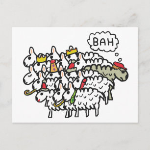 Cartão Postal Bah Humbug