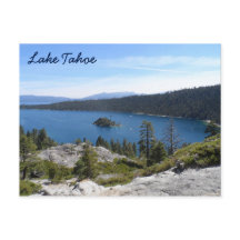 Baía da esmeralda de Tahoe- do lago