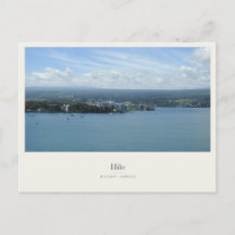 Baía de Hilo e a Costa Havaiana Verde