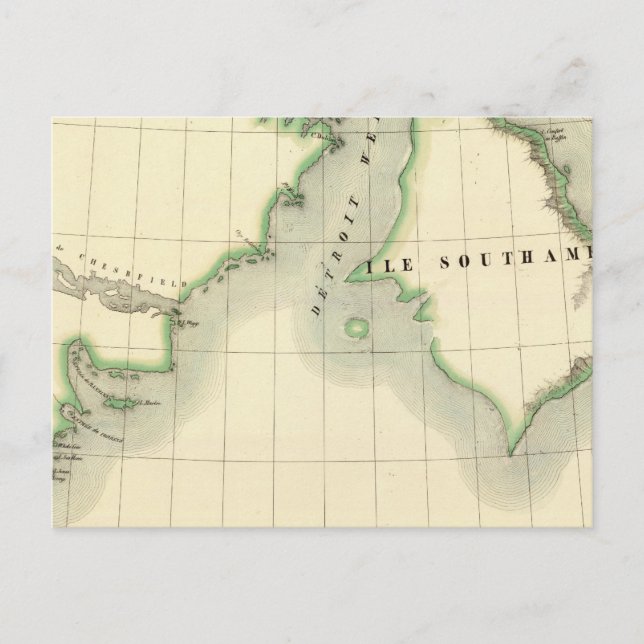 Cartão Postal Baía de Hudson 17 (Frente)