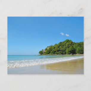 Cartão Postal Baía de Kamala na ilha da Tailândia Phuket