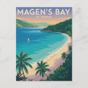 Cartão Postal Baía de Magen, St. Thomas