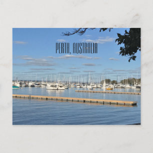Cartão Postal Baía de Matilda, Perth, Austrália