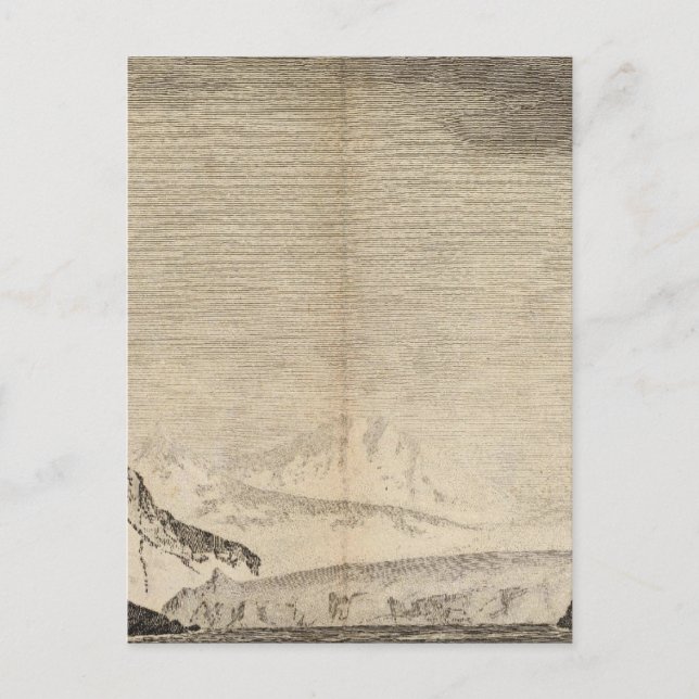 Cartão Postal Baía de Posse, Geórgia do Sul (Frente)