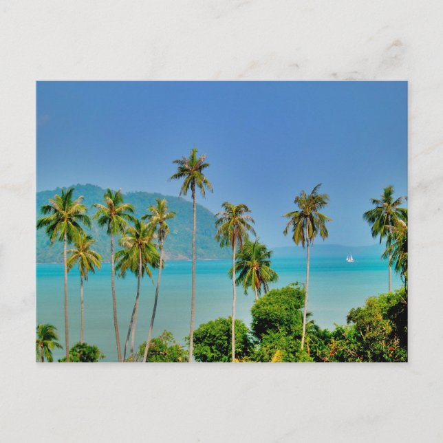 Cartão Postal Baía de Rawai em Phuket (Frente)