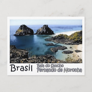 Cartão Postal Baia Do Sancho - Brasil -