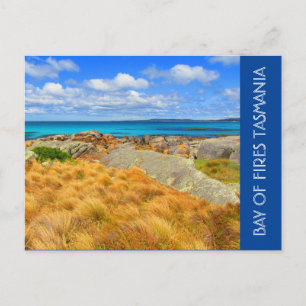 Cartão Postal baía dos incêndios austrália