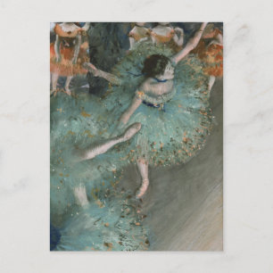 Cartão Postal Bailarina Balançando - Edgar Degas