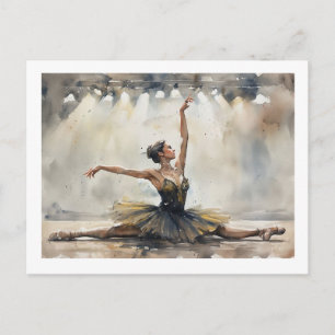 Cartão Postal Bailarina em Split,