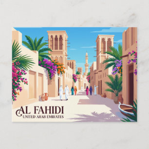 Cartão Postal Bairro Histórico de Al Fahidi