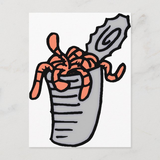 Cartão Postal Bait em lata (Frente)