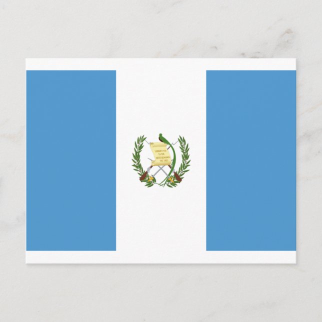 Cartão Postal Baixo custo! Sinalizador Guatemala (Frente)