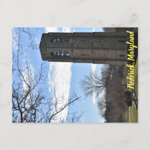 Cartão Postal Baker Park Tower Frederick Maryland
