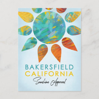 Cartão Postal Bakersfield California Sunshine Viagem
