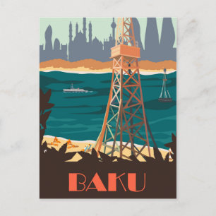 Cartão Postal Baku