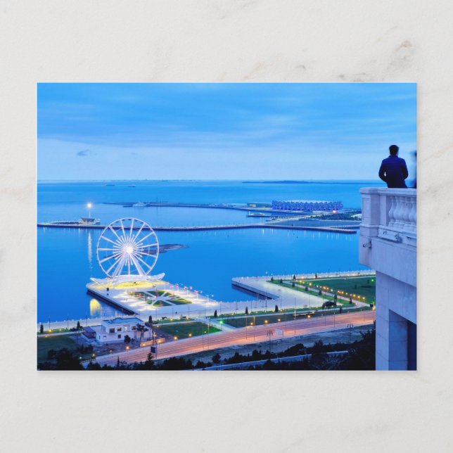 Cartão Postal Baku Eye (Frente)