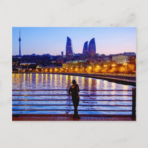 Cartão Postal Baku Pier