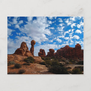 Cartão Postal Balanced Rock, Arches National Park, Utah