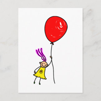 Cartão Postal Balão
