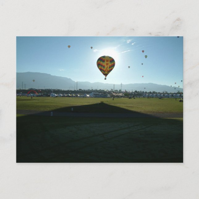 Cartão Postal Balão ABQ-2005-4 (Frente)
