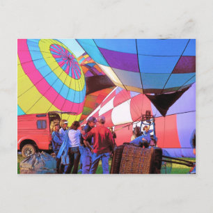 Cartão Postal Balão Art 5