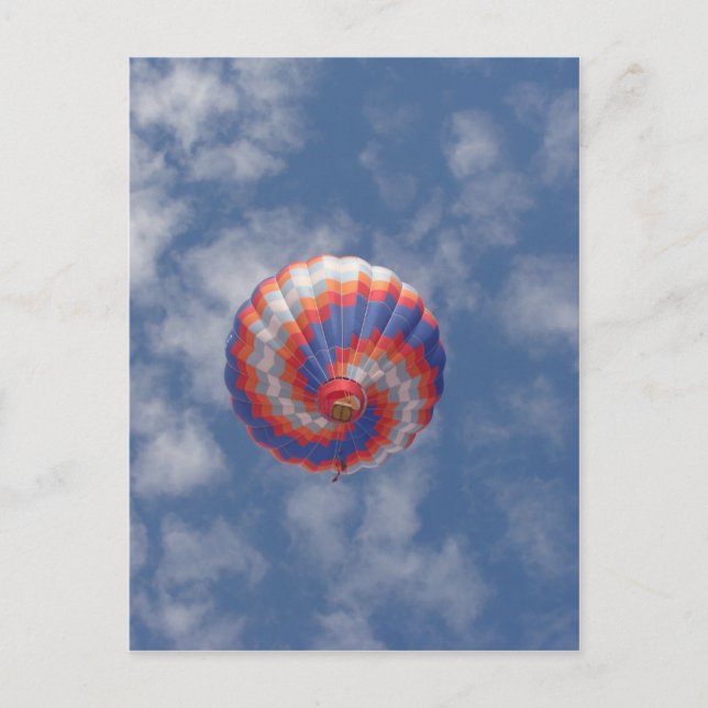Cartão Postal Balão de Ar Quente (Frente)