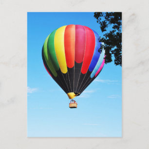 Cartão Postal Balão de Ar Quente
