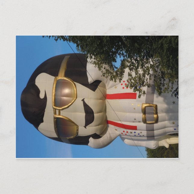 Cartão Postal Balão de ar quente em Binghamton, NY (Frente)