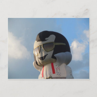 Cartão Postal Balão de ar quente Hunka em Binghamton, NY