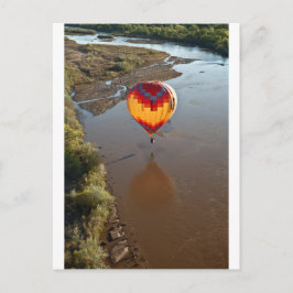 Cartão Postal Balão de ar quente tocando Rio Grande