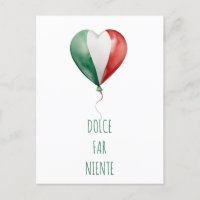 Balão Italiano Dolce Far Niente