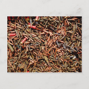 Cartão Postal Balas, munições