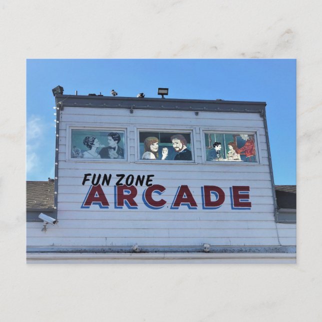 Cartão Postal Balboa Fund Zone, Newport Beach, Califórnia (Frente)