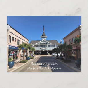 Cartão Postal Balboa Pavillion, Newport Beach, Califórnia