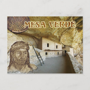 Cartão Postal Balcony House, Mesa Verde National Park, CO