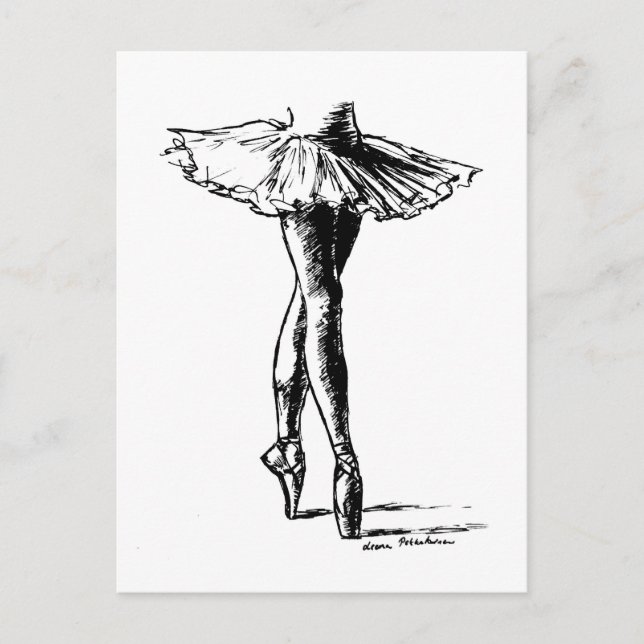 Cartão Postal Balé (Frente)