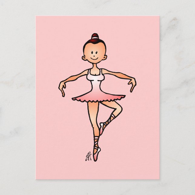 Cartão Postal Balé (Frente)