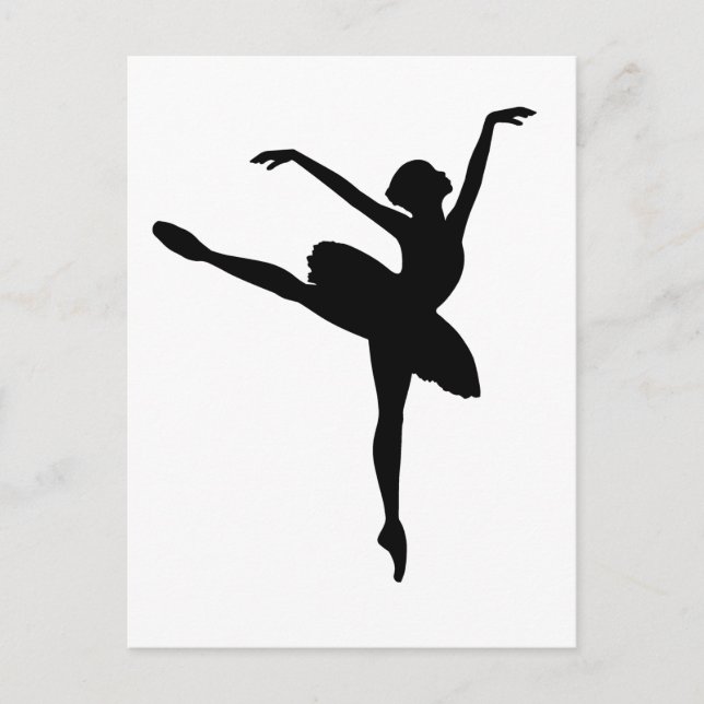 Cartão Postal Balé Dancer (Frente)