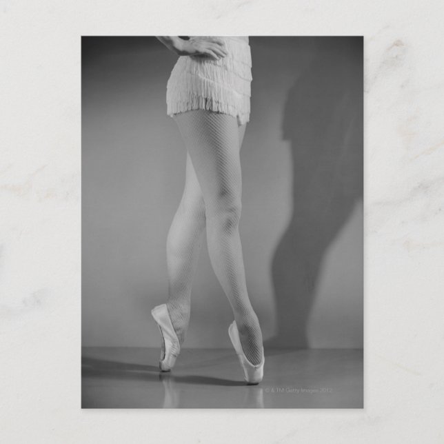 Cartão Postal Balé Dancer (Frente)