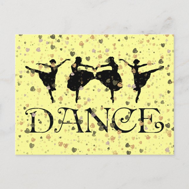 CARTÃO POSTAL BALÉ DANCERS (Frente)