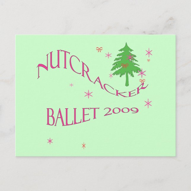 Cartão Postal Balé Nutcracker 2009 (Frente)