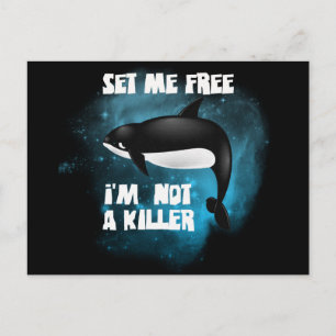 Cartão Postal Baleia Assassina - Orca
