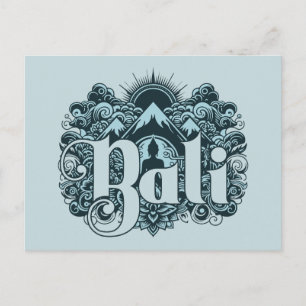 Cartão Postal Bali