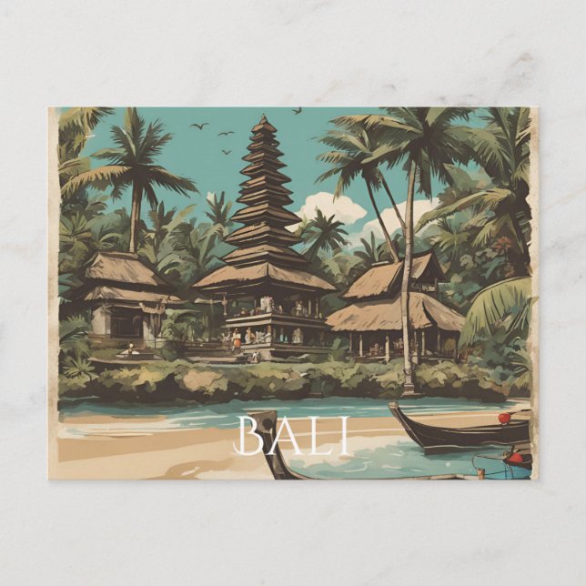 Cartão Postal Bali (10) (Frente)