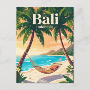 Cartão Postal Bali Indonésia
