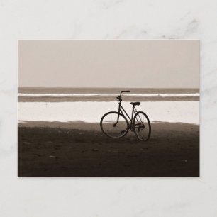Cartão Postal Bali Vacation Sanur Beach Cycling